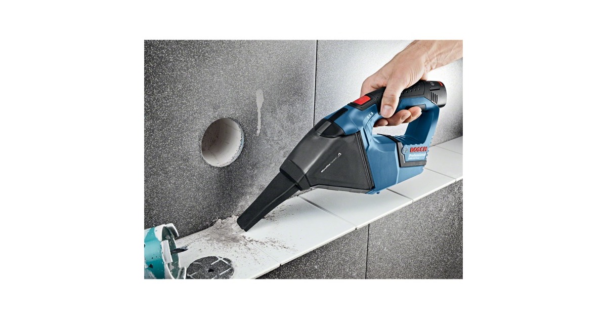 Bosch GAS 12V / 10,8V-LI Professional, Handstaubsauger(blau, L-BOXX 102, ohne Akku und Ladegerät)