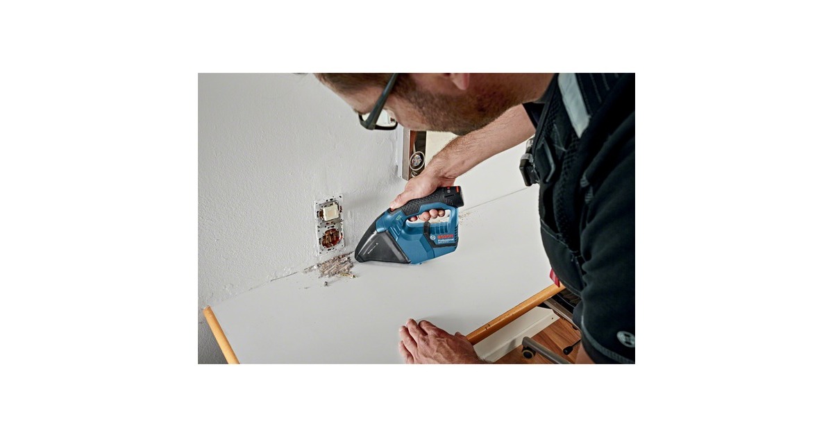 Bosch GAS 12V / 10,8V-LI Professional, Handstaubsauger(blau, L-BOXX 102, ohne Akku und Ladegerät)