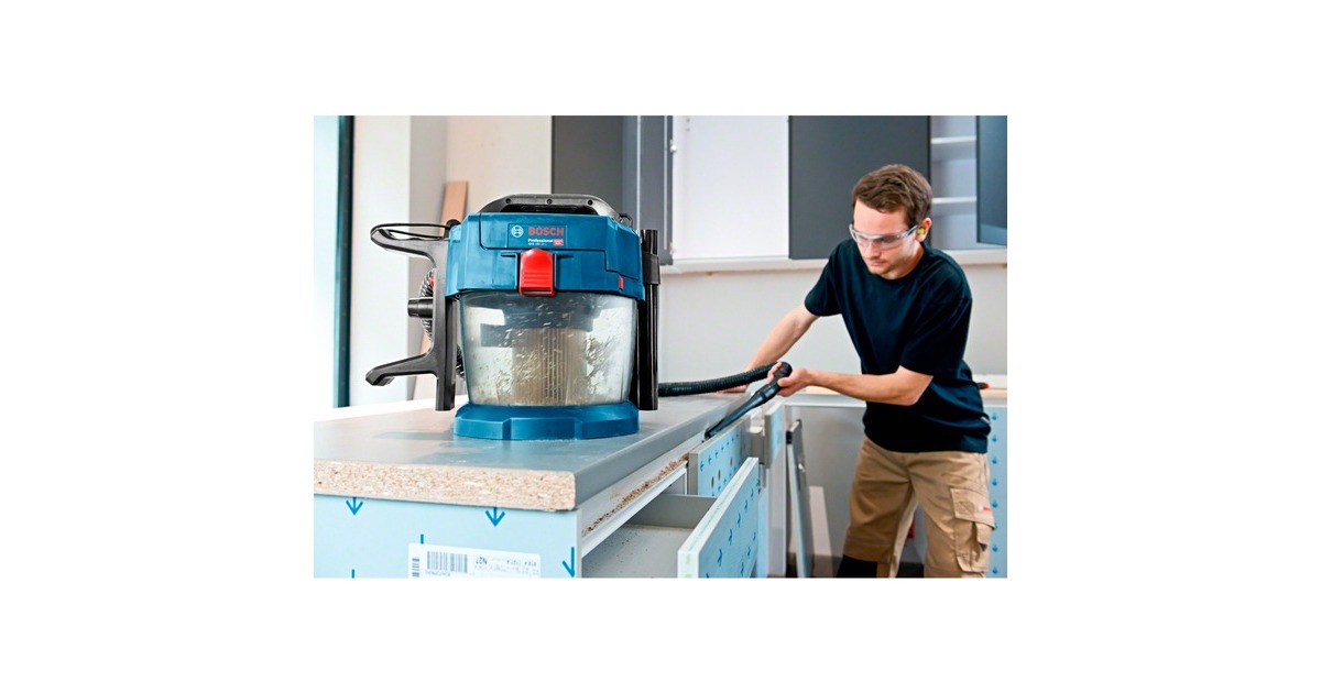 Bosch GAS 18V-10 L, Nass-/Trockensauger(blau, ohne Akku und Ladegerät)