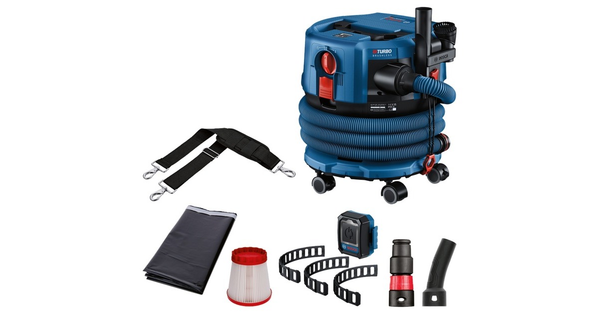 Bosch GAS 18V-12 MC, Nass-/Trockensauger(blau, ohne Akku und Ladegerät) Bosch GAS 18V-12 MC, Nass-/Trockensauger(blau, ohne Akku und Ladegerät)