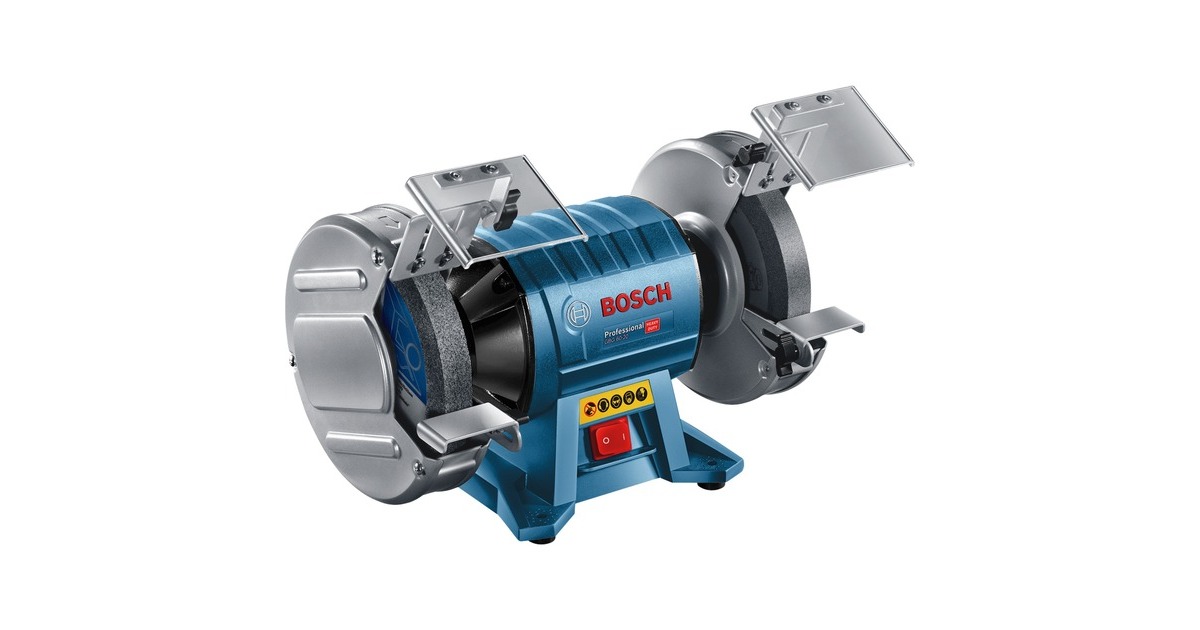 Bosch GBG 60-20 Professional, Doppelschleifer(blau/schwarz, 600 Watt)