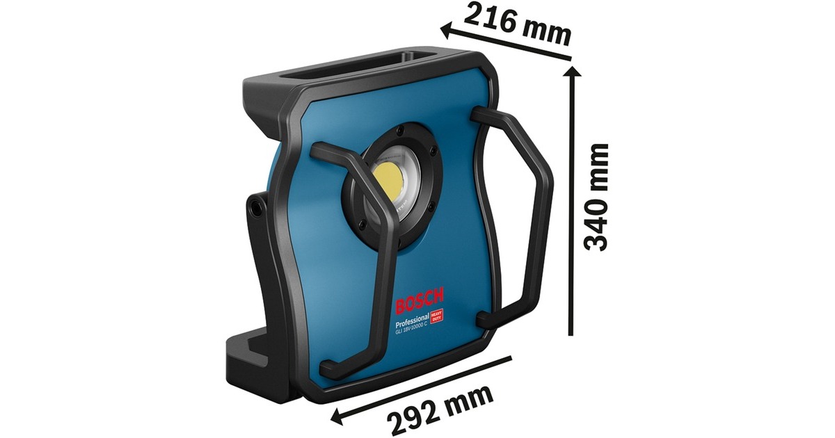 Bosch GLI 18V-10000 C Professional, Baustrahler(ohne Akku und Ladegerät)