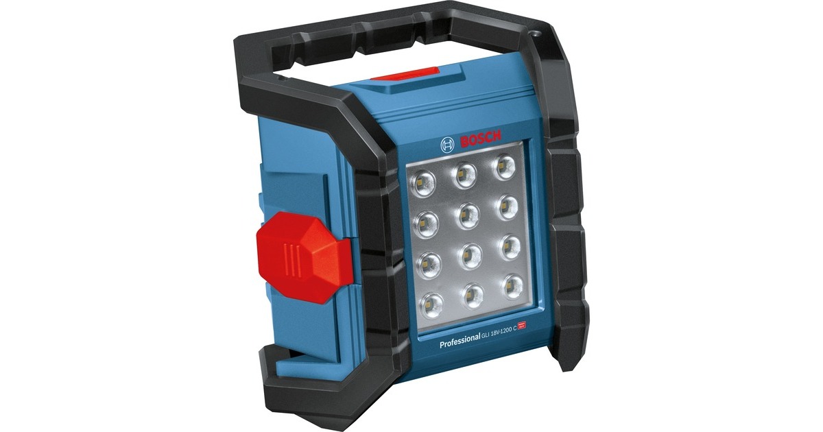 Bosch GLI 18V-1200 C, Arbeitsleuchte(blau/schwarz, ohne Akku und Ladegerät)