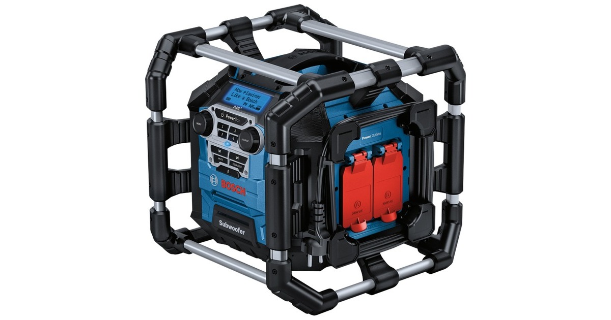 Bosch GPB 18V-5 SC, Baustellenradio(blau/schwarz, UKW, DAB+, Bluetooth) Bosch GPB 18V-5 SC, Baustellenradio(blau/schwarz, UKW, DAB+, Bluetooth)