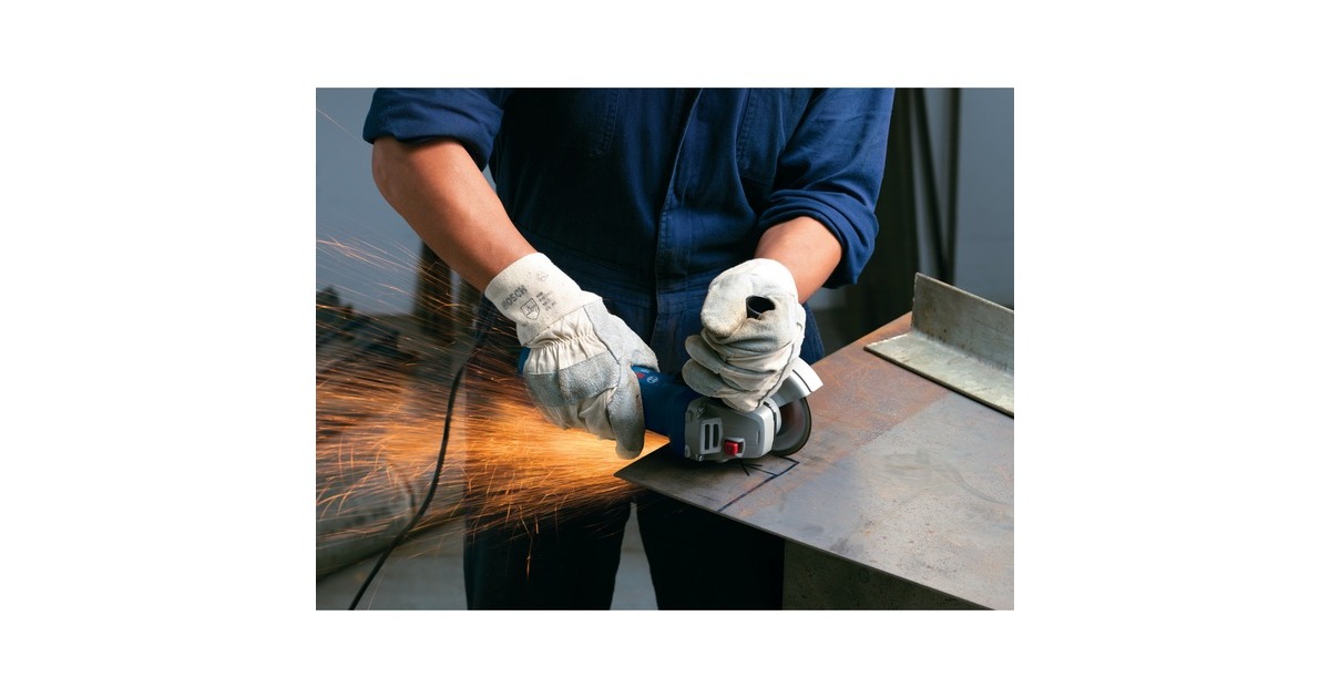 Bosch GWS 7-115 Professional, 115mm, Winkelschleifer(blau, 720 Watt)