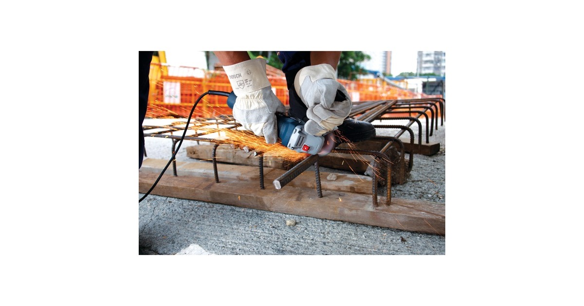 Bosch GWS 7-115 Professional, 115mm, Winkelschleifer(blau, 720 Watt)