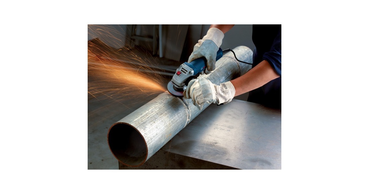 Bosch GWS 7-115 Professional, 115mm, Winkelschleifer(blau, 720 Watt)