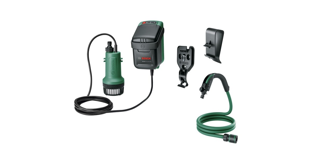 Bosch GardenPump 18V-2000 solo, Tauch- / Druckpumpe(grün/schwarz, ohne Akku und Ladegerät, POWER FOR ALL ALLIANCE) Bosch GardenPump 18V-2000 solo, Tauch- / Druckpumpe(grün/schwarz, ohne Akku und Ladegerät, POWER FOR ALL ALLIANCE)