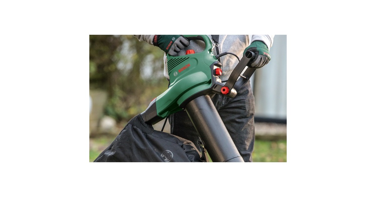 Bosch Gartensauger UniversalGardenTidy 2300, Laubsauger/Laubbläser(grün/schwarz, 2.300 Watt)