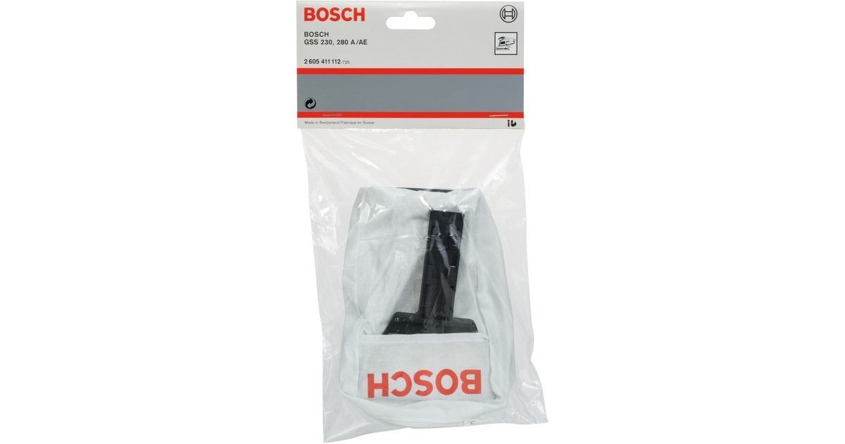 Bosch Gewebestaubbeutel für Schwingschleifer GSS 230 / 280(grau)