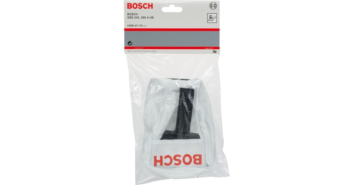 Bosch Gewebestaubbeutel für Schwingschleifer GSS 230 / 280(grau)