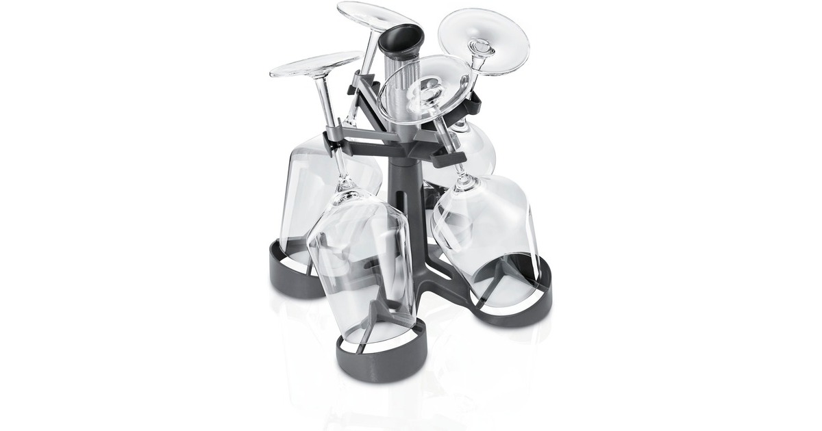 Bosch Gläserhalter für 4 Langstielgläser SMZ5300, Halterung(dunkelgrau)