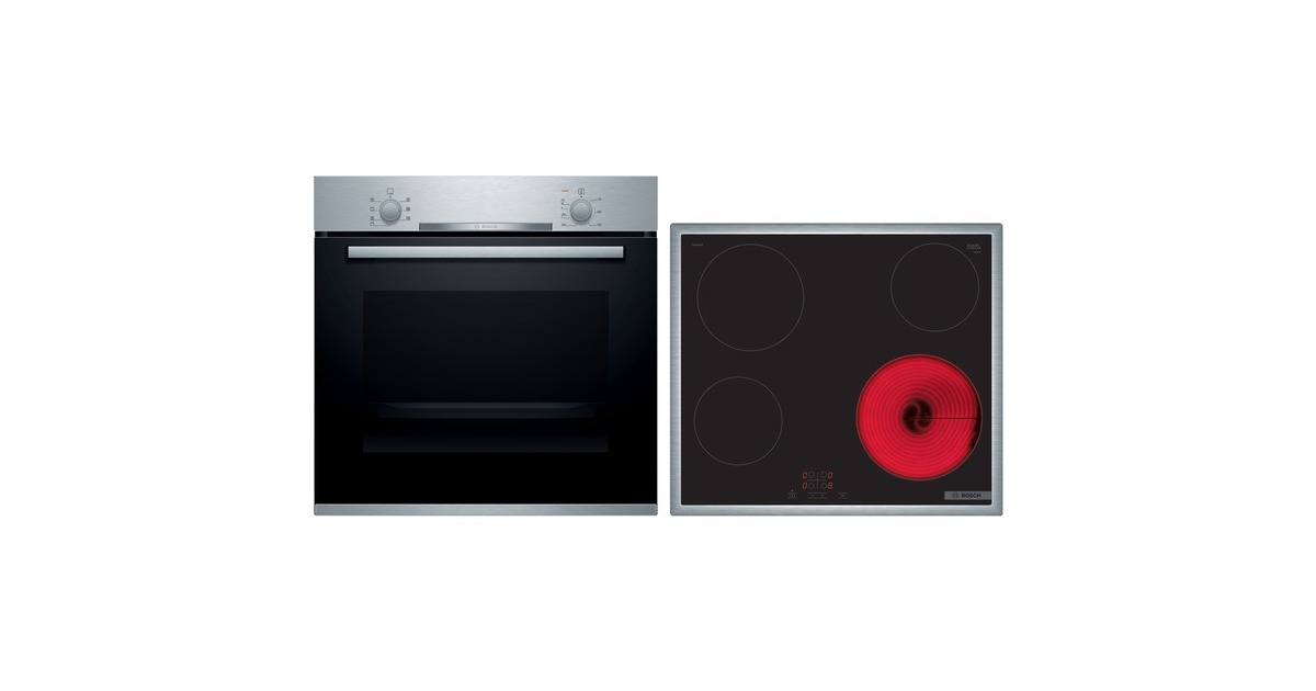 Bosch HBD230CR62, Backofen-Set(edelstahl)
