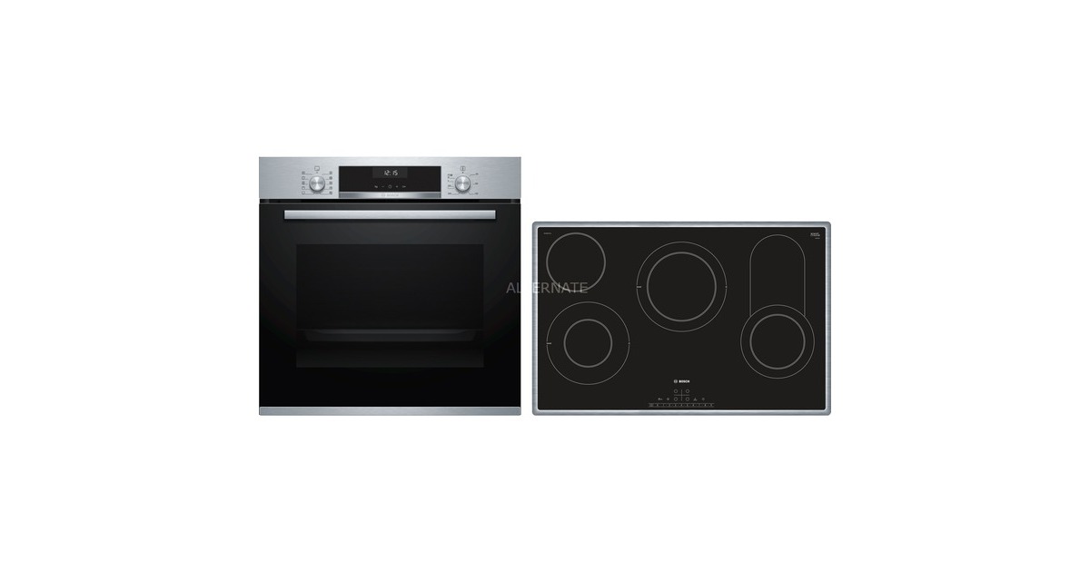 Bosch HBD632LS80, Backofen-Set(edelstahl/schwarz)