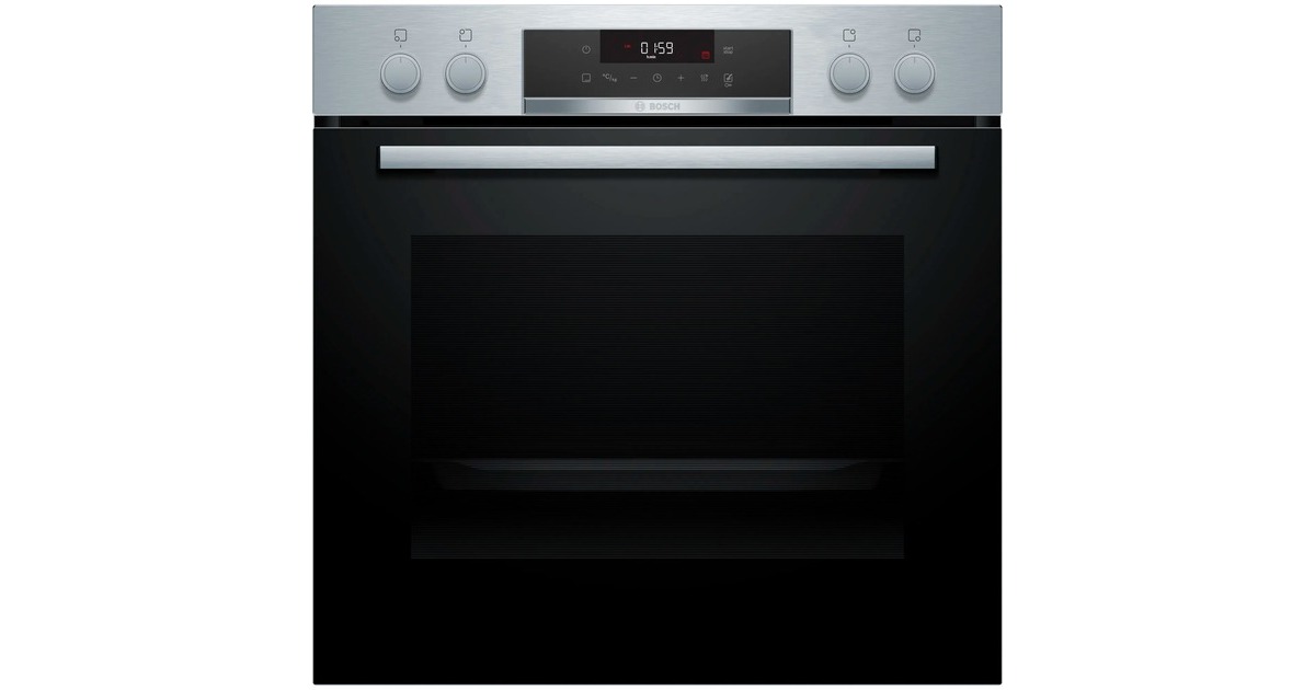 Bosch HND271AS63, Herdset(schwarz/edelstahl, 60 cm)