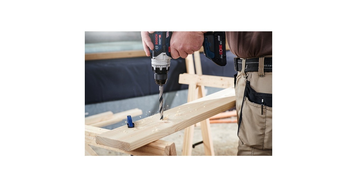 Bosch HSS-Spiralbohrer PointTeQ Hex, Ø 4,2mm(10 Stück, Arbeitslänge 43mm)