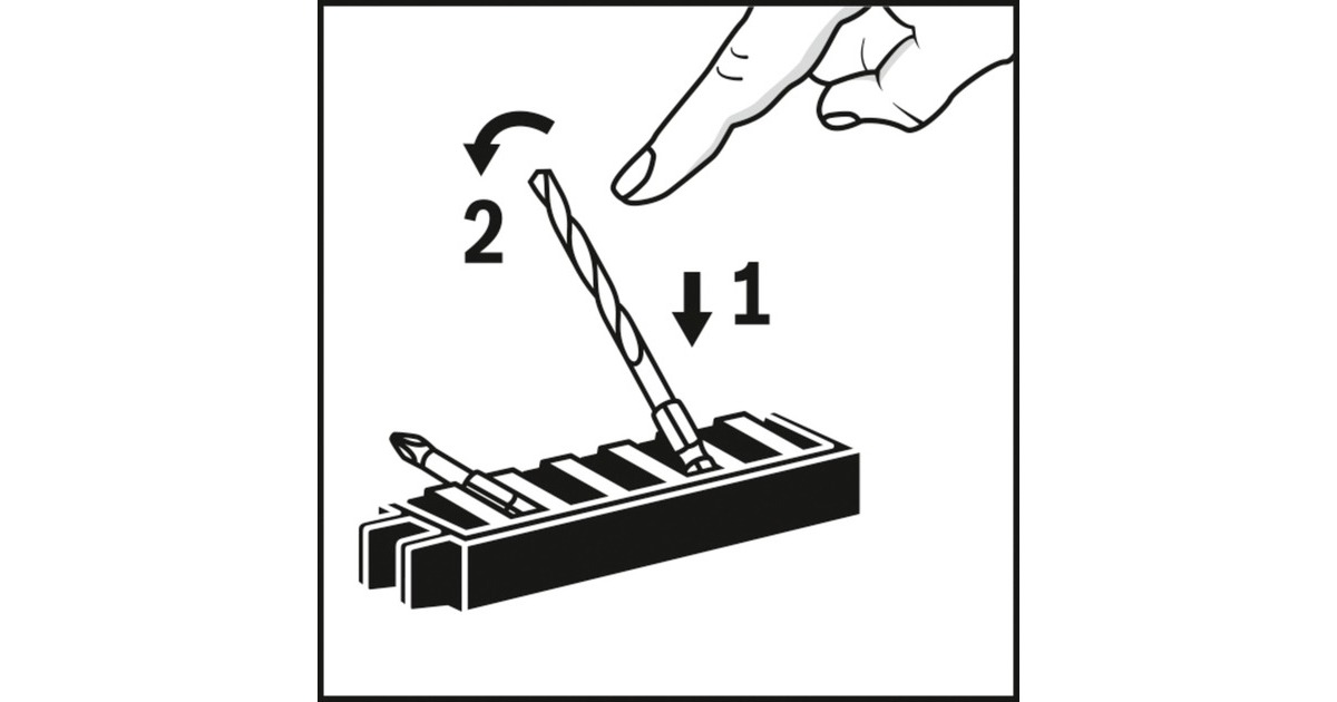 Bosch HSS-Spiralbohrer-Satz Impact Control, 8-teilig