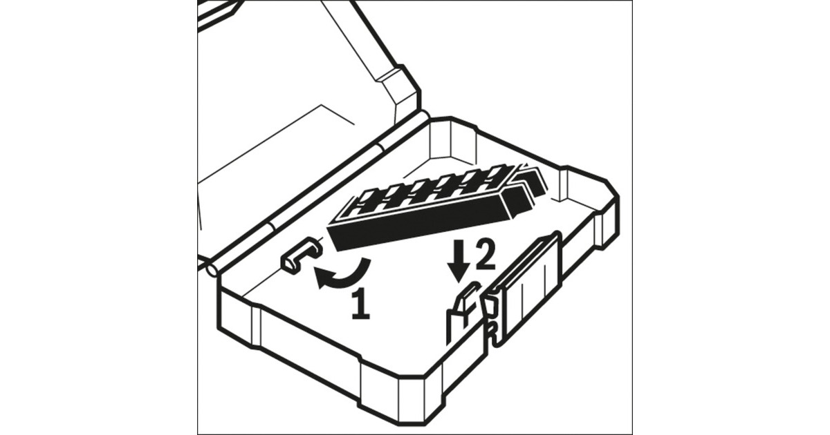 Bosch HSS-Spiralbohrer-Satz Impact Control, 8-teilig