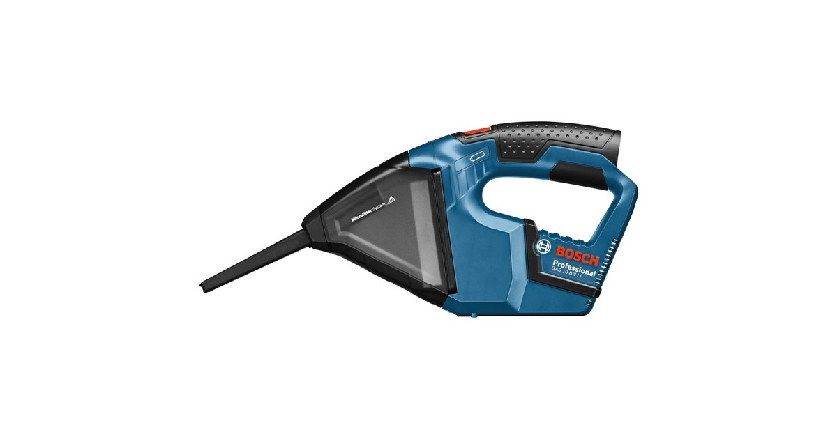 Bosch Hand-Akkusauger GAS 12V-LI, Handstaubsauger(blau, Karton, ohne Akku und Ladegerät)