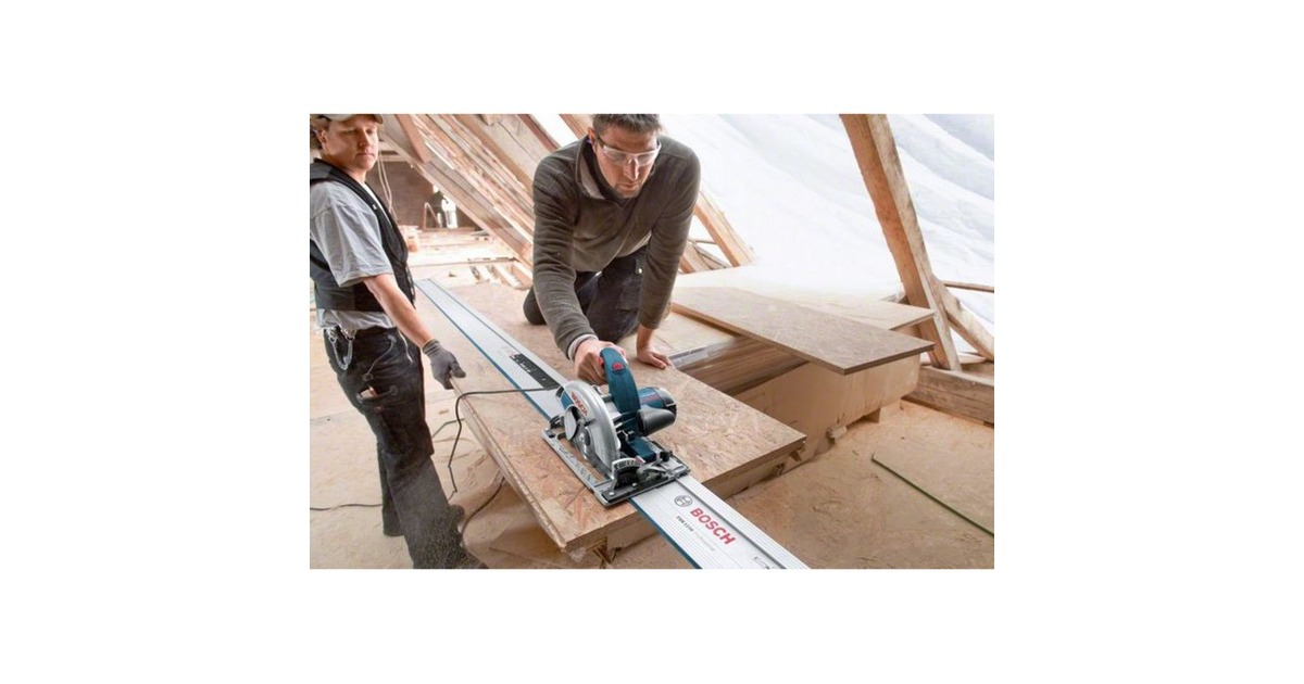 Bosch Handkreissäge GKS 65 GCE Professional(blau/schwarz, L-BOXX, 1.800 Watt)