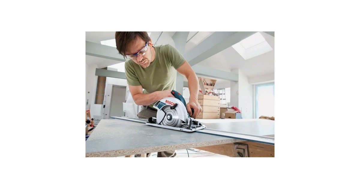 Bosch Handkreissäge GKS 65 GCE Professional(blau/schwarz, L-BOXX, 1.800 Watt)