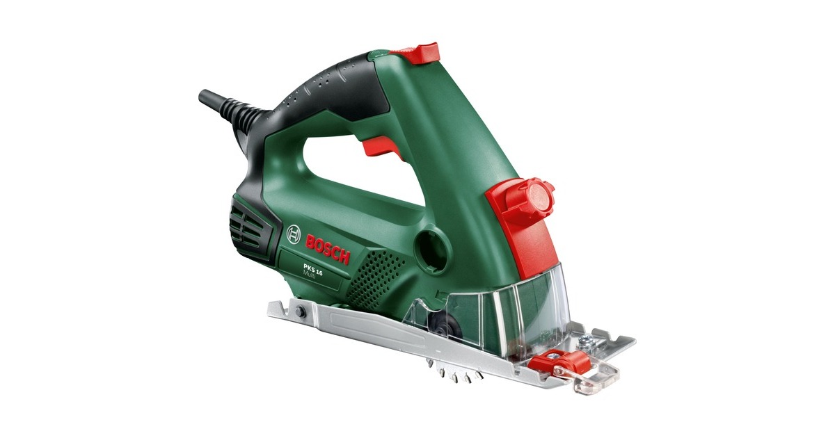 Bosch Handkreissäge PKS 16 Multi(grün, 400 Watt)
