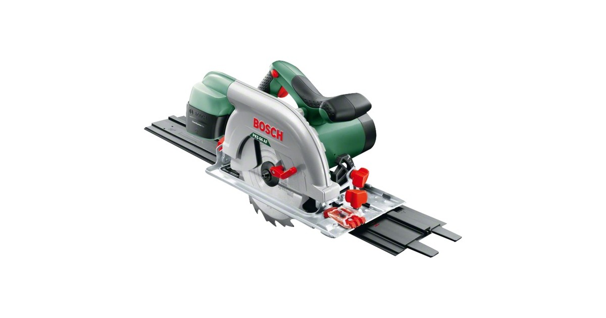 Bosch Handkreissäge PKS 66AF(grün/schwarz, 1.600 Watt)