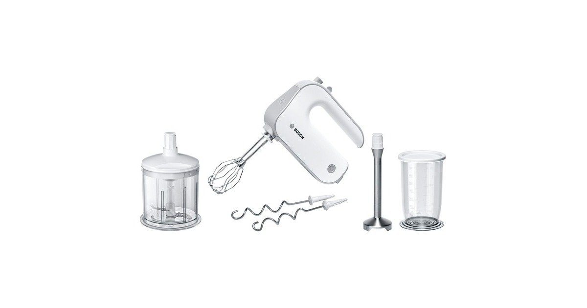 Bosch Handrührer-Set MFQ 4080, Handmixer(weiß, Retail)