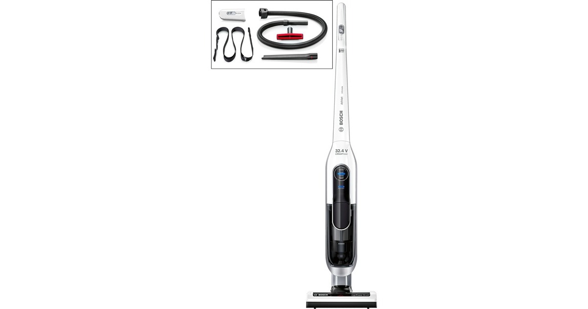 Bosch Handstaubsauger Athlet Ultimate BBH73260 , Stielstaubsauger(weiß/silber) Bosch Handstaubsauger Athlet Ultimate BBH73260 , Stielstaubsauger(weiß/silber)