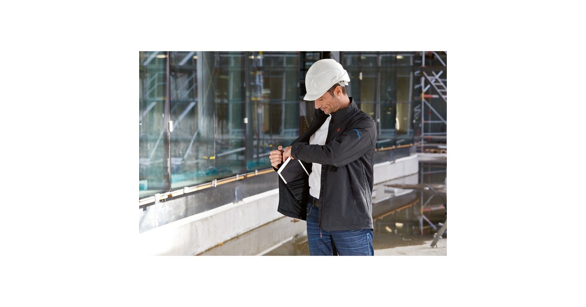 Bosch Heat+Jacket GHJ 12+18V Kit Größe S, Arbeitskleidung(schwarz, inkl. Ladeadapter GAA 12V-21, 1x 12-Volt-Akku)