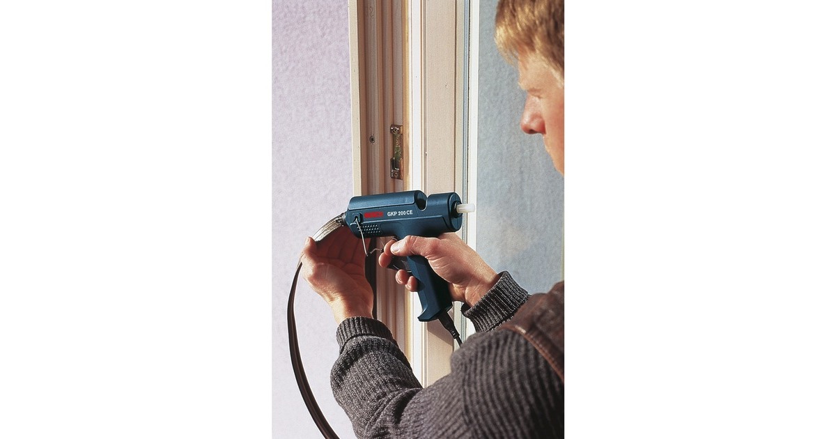 Bosch Heißklebepistole GKP 200 CE Professional(blau, Koffer, 500 Watt)