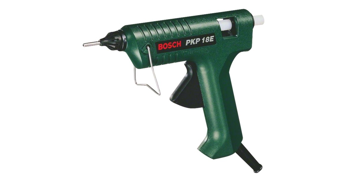 Bosch Heißklebepistole PKP 18 E(grün, 200 Watt)