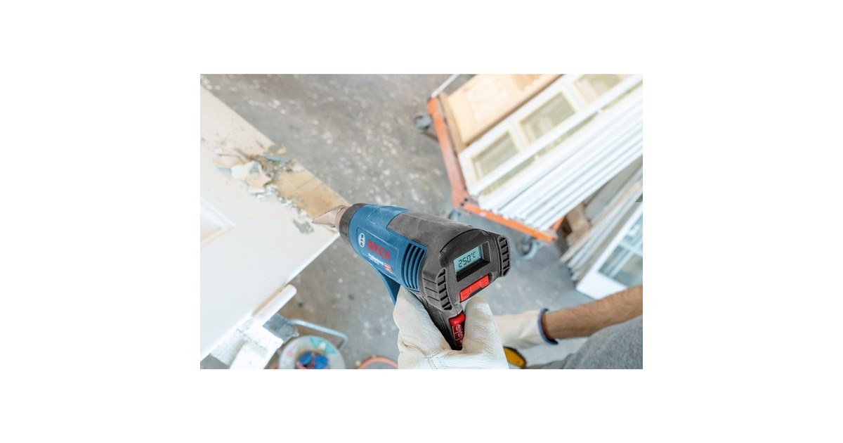 Bosch Heißluftgebläse GHG 20-63 Professional(blau/schwarz, 2.000 Watt)