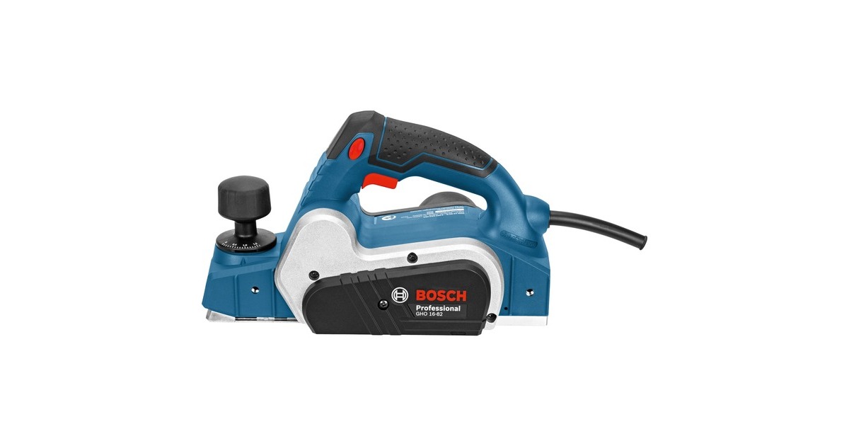 Bosch Hobel GHO 16-82 Professional, Elektrohobel(blau/schwarz, 630 Watt)