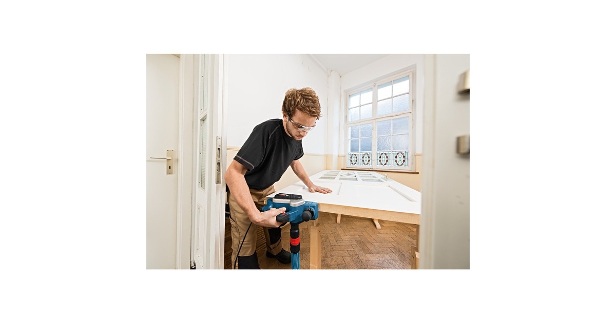 Bosch Hobel GHO 16-82 Professional, Elektrohobel(blau/schwarz, 630 Watt)