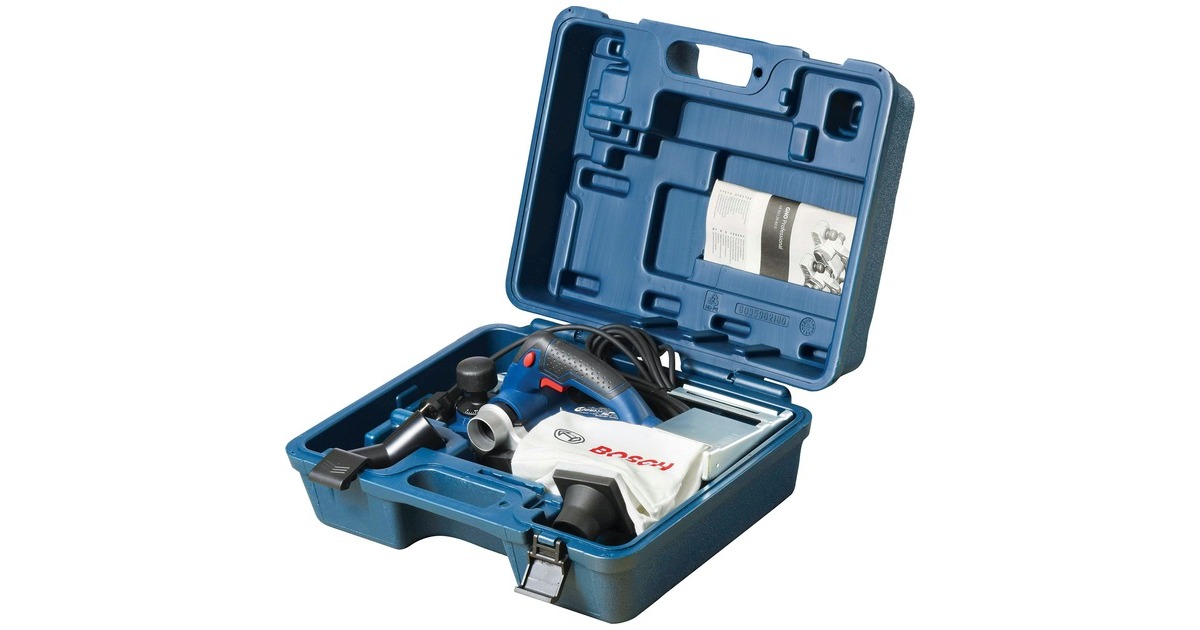 Bosch Hobel GHO 26-82 D Professional, Elektrohobel(blau/schwarz, 710 Watt)