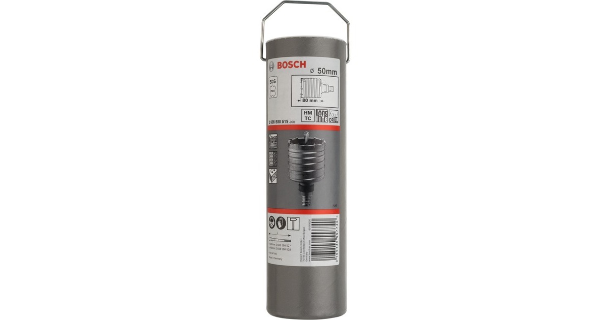 Bosch Hohlbohrkrone SDS-max-9 CoreCutter, Ø 50mm, Bohrer(zweiteilig mit Gewinde)