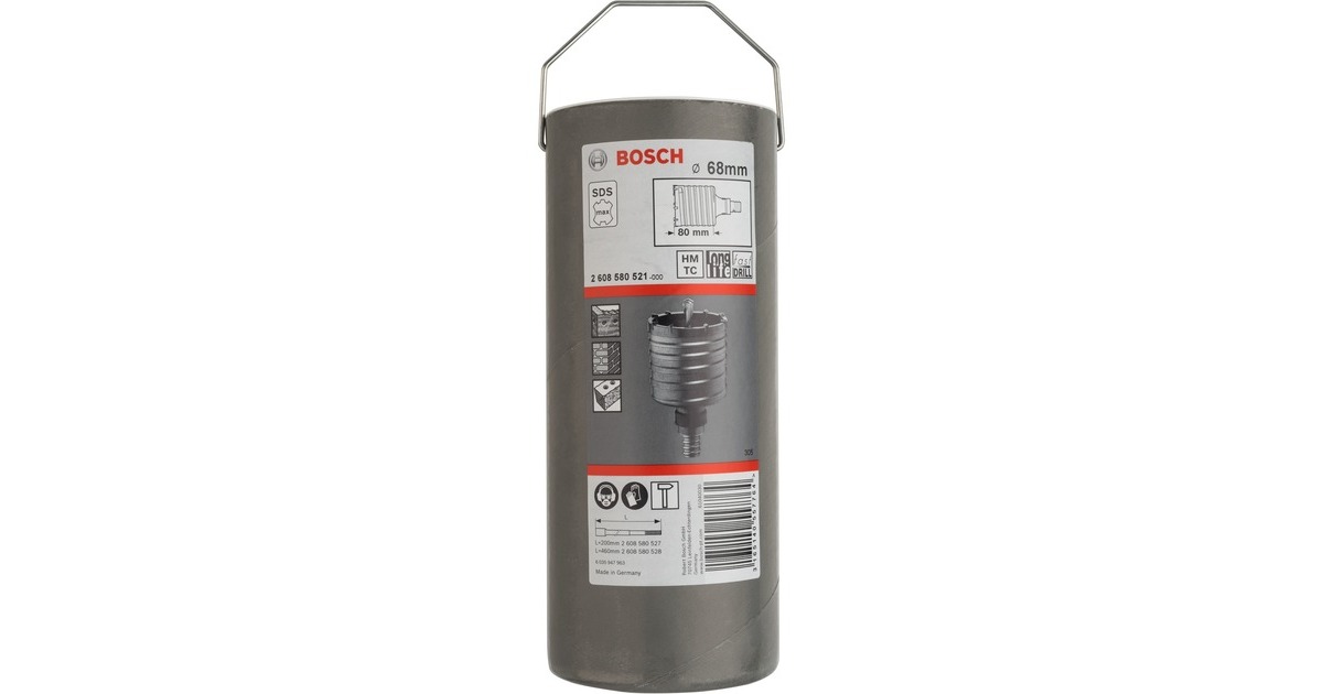 Bosch Hohlbohrkrone SDS-max-9 CoreCutter, Ø 68mm, Bohrer(zweiteilig mit Gewinde)