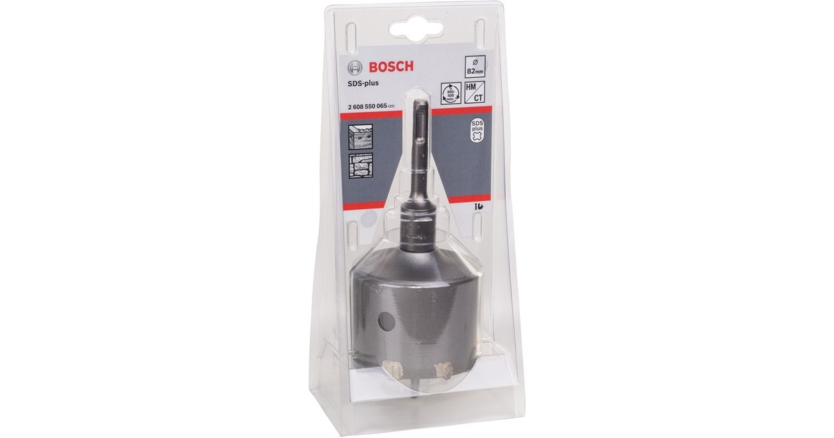 Bosch Hohlbohrkronen-Set 82mm, SDS-plus, Bohrer-Satz