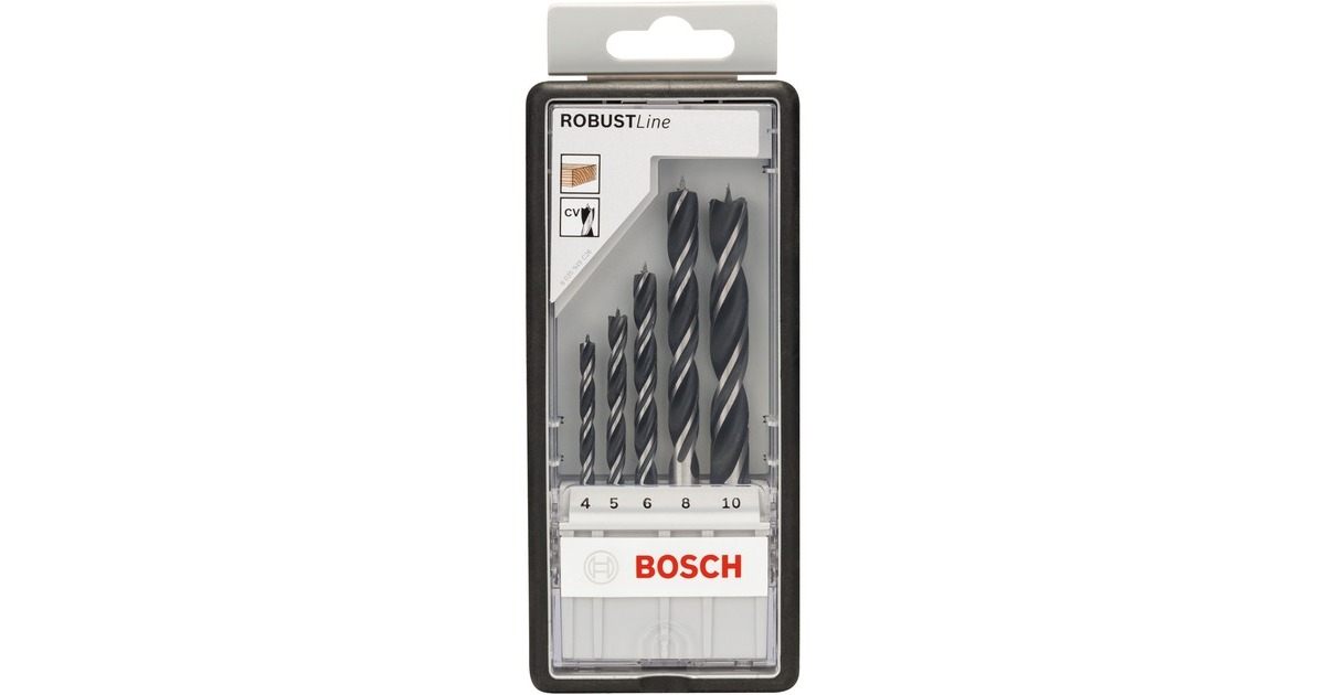 Bosch Holzbohrer-Satz Robust Line, 5-teilig