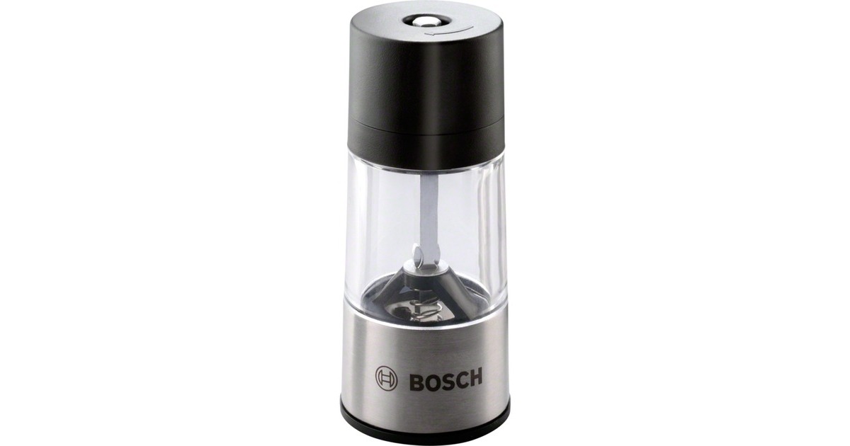 Bosch IXO Collection Gewürzmühlen-Aufsatz(schwarz/edelstahl, für Bosch IXO)