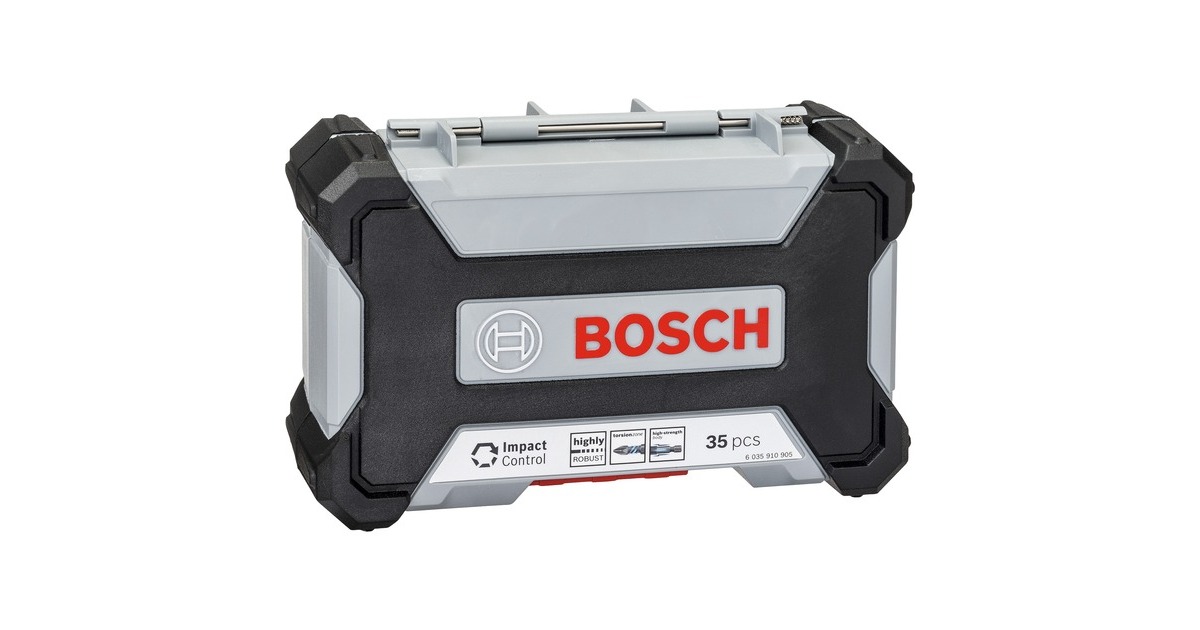 Bosch Impact Control-Schrauberbit-Set m. HSS-Bohrern, 1/4