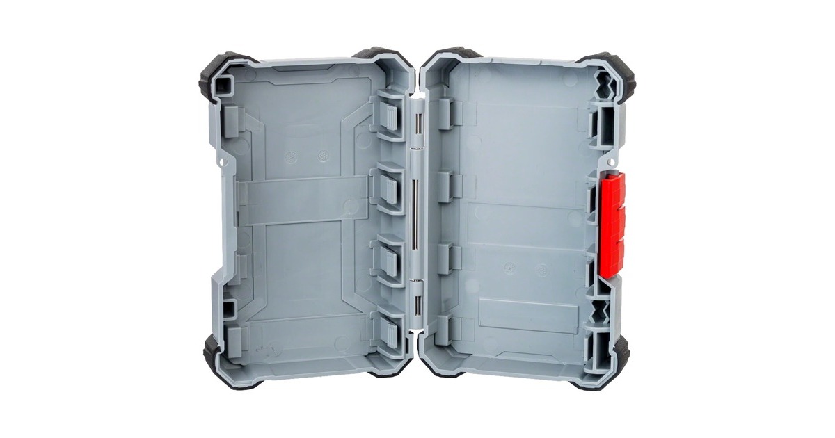 Bosch Impact Kassette Größe L , Werkzeugbox(schwarz/rot, Leer)