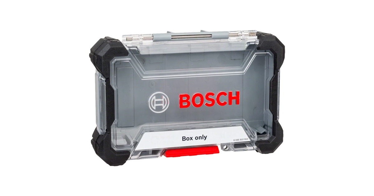 Bosch Impact Kassette Größe M , Werkzeugbox(schwarz/rot, Leer)