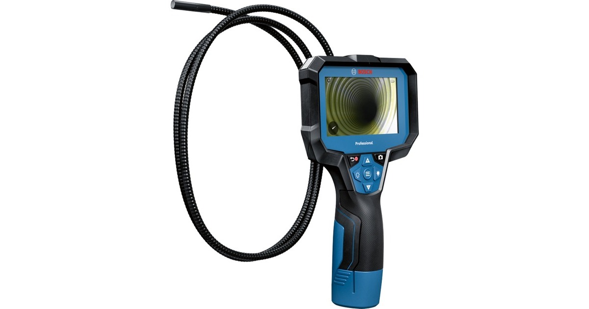 Bosch Inspektionskamera GIC 12V-4-23 C Professional, 12Volt(blau/schwarz, ohne Akku und Ladegerät, Batteriebetrieb)
