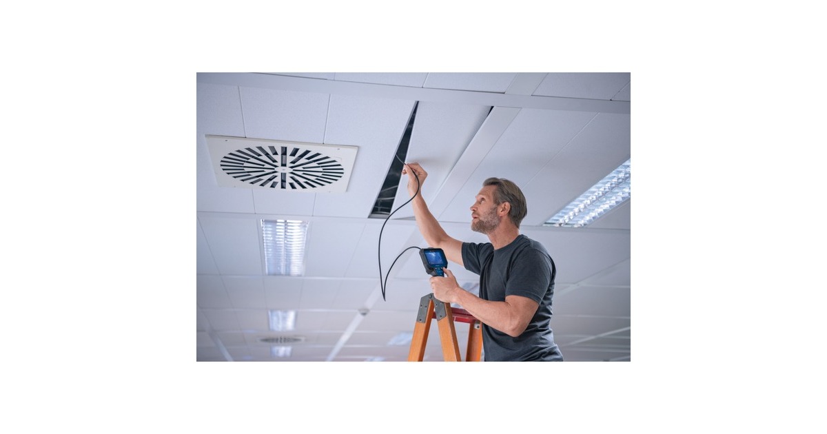 Bosch Inspektionskamera GIC 12V-4-23 C Professional, 12Volt(blau/schwarz, ohne Akku und Ladegerät, Batteriebetrieb)