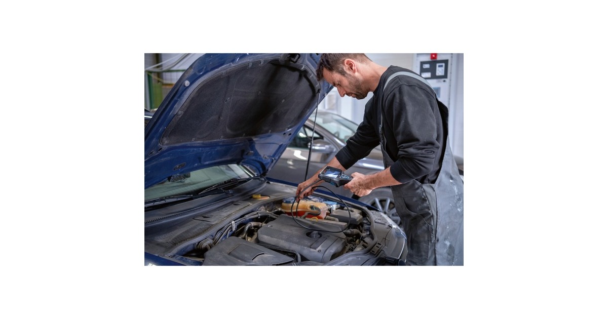 Bosch Inspektionskamera GIC 12V-5-27 C Professional, 12Volt(blau/schwarz, Li-Ionen Akku 2,0Ah, in L-BOXX)