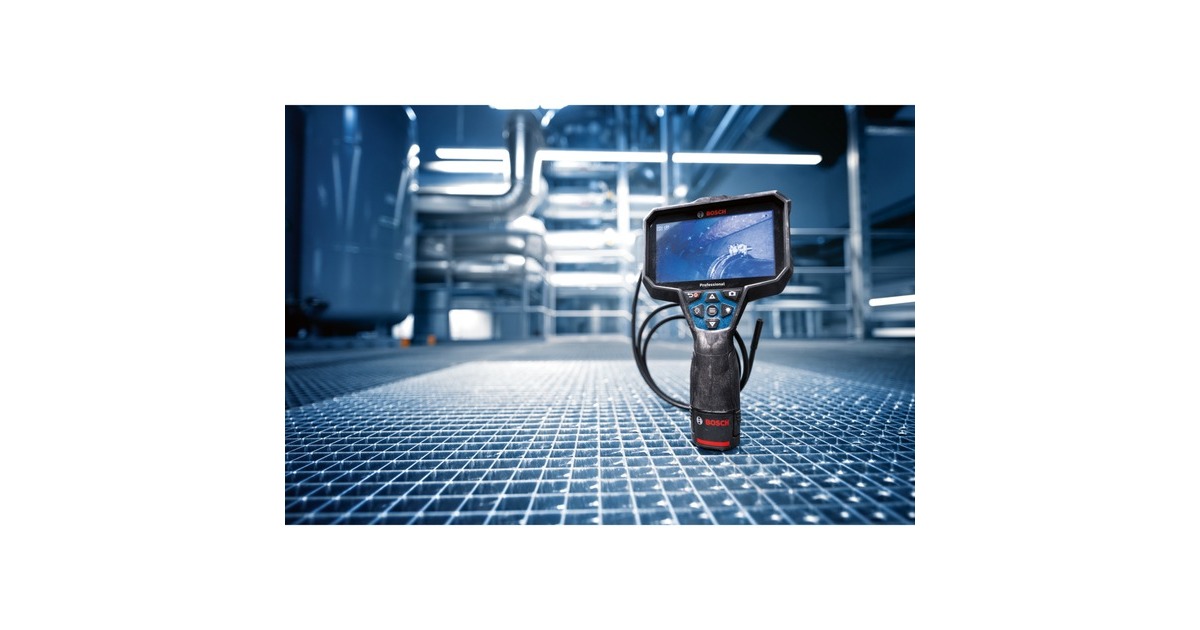 Bosch Inspektionskamera GIC 12V-5-27 C Professional, 12Volt(blau/schwarz, Li-Ionen Akku 2,0Ah, in L-BOXX)