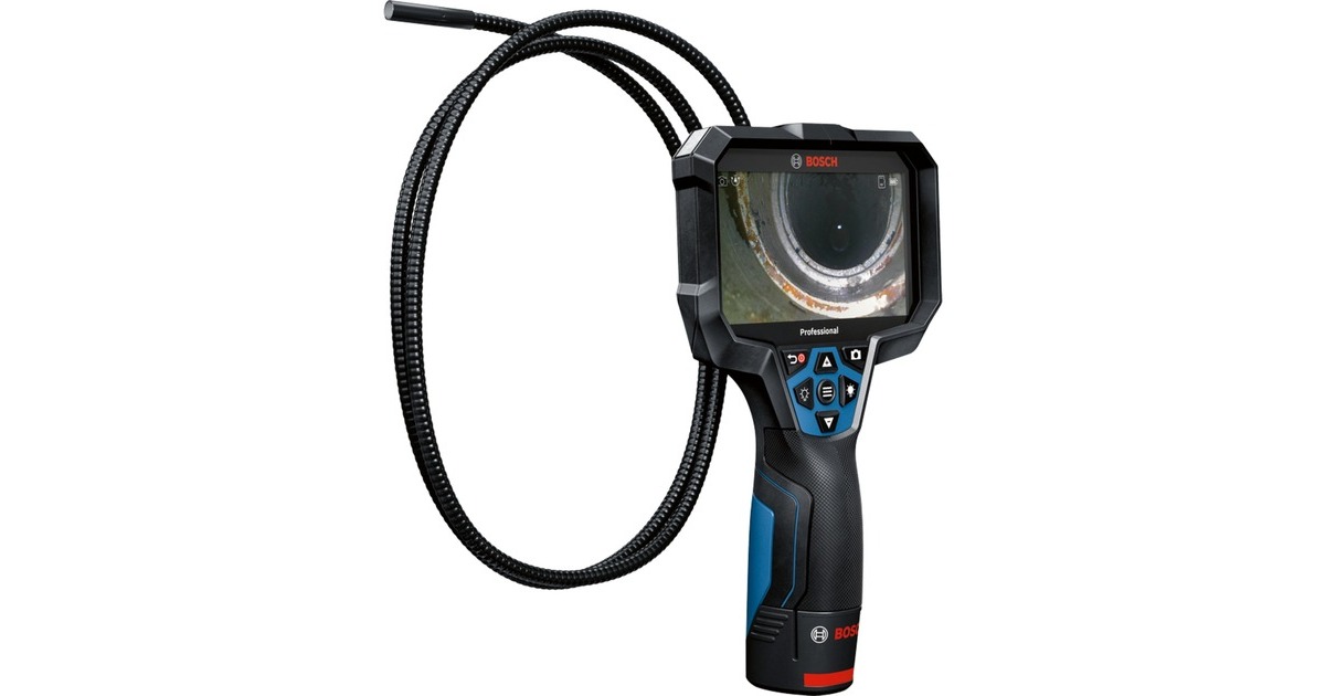 Bosch Inspektionskamera GIC 12V-5-27 C Professional, 12Volt(blau/schwarz, ohne Akku und Ladegerät, in L-BOXX)