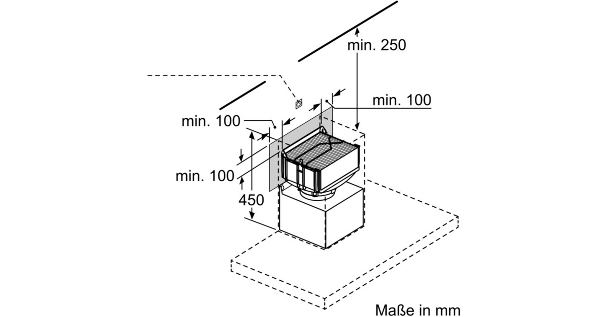 Bosch Integriertes CleanAirPlus Umluftmodul DWZ1DX1I6, Umrüst-Set